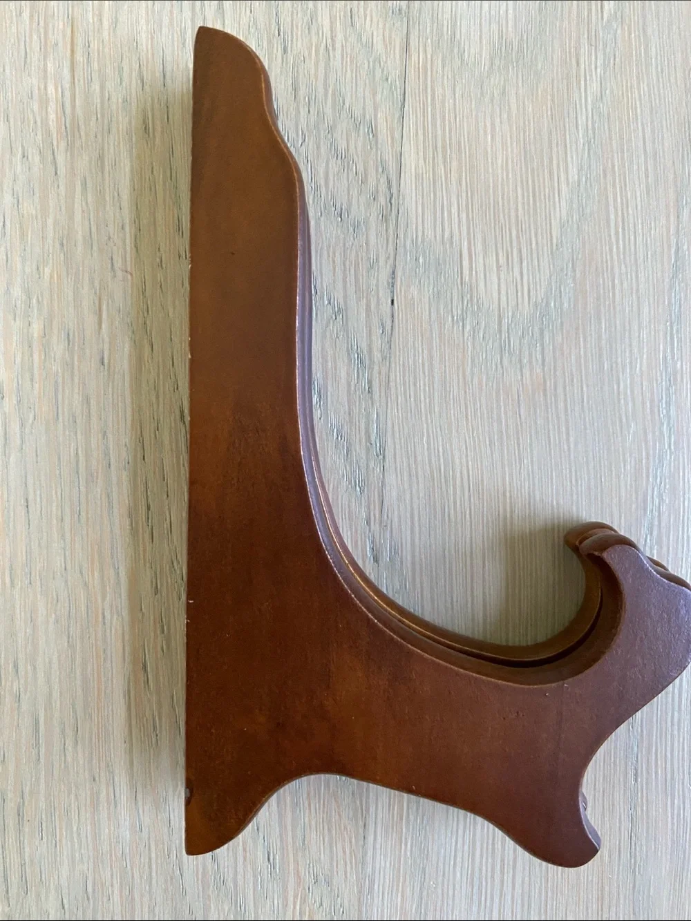 Wooden Display Easel Stand in Warm Brown
